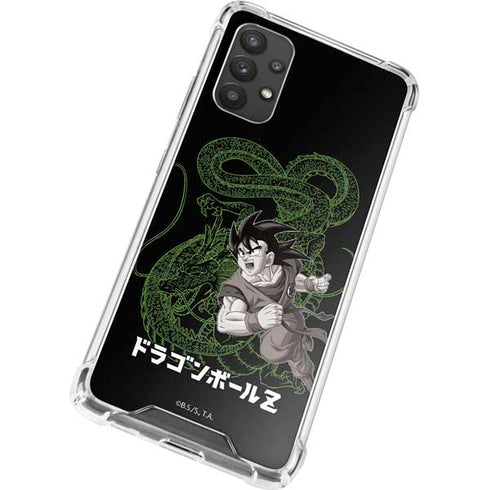 Dragon Ball Z Goku and Shenron Galaxy A32 5G Clear Case