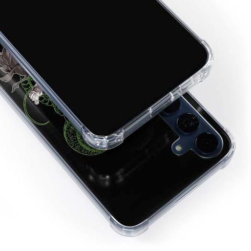 Dragon Ball Z Goku and Shenron Galaxy A35 5G Clear Case