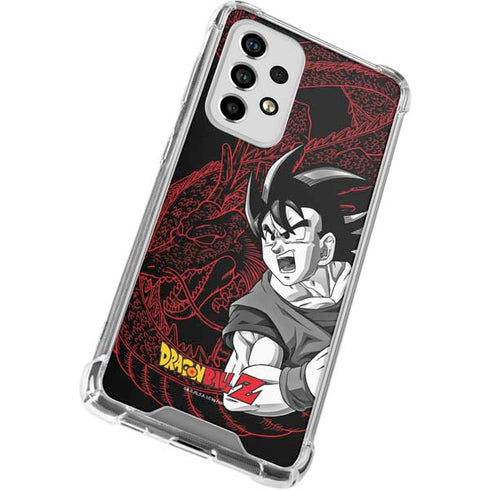 Dragon Ball Z Goku and Shenron Galaxy A53 5G Clear Case