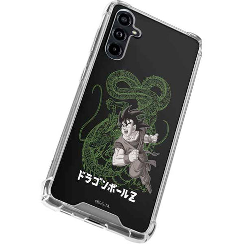 Dragon Ball Z Goku and Shenron Galaxy A54 5G Clear Case