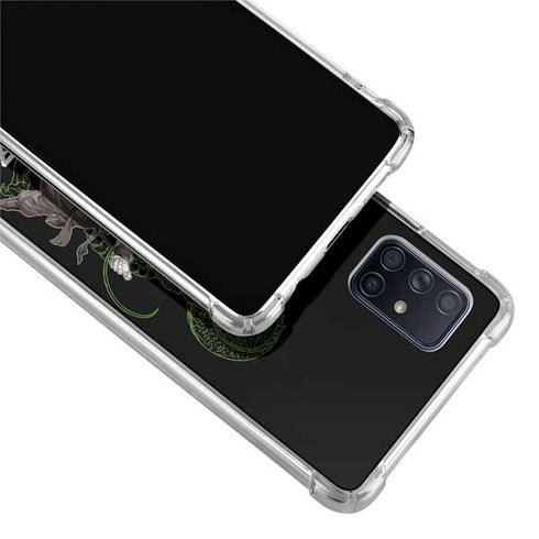 Dragon Ball Z Goku and Shenron Galaxy A71 5G Clear Case