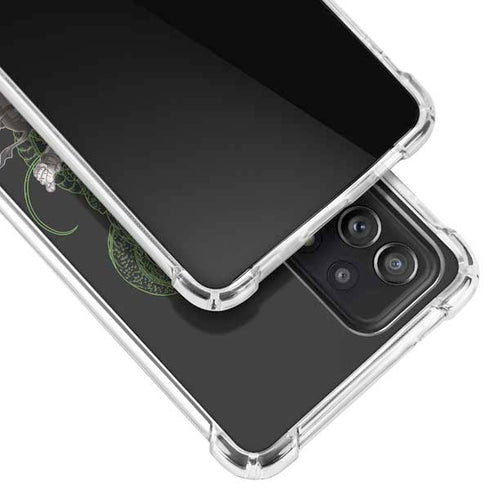 Dragon Ball Z Goku and Shenron Galaxy A72 5G Clear Case