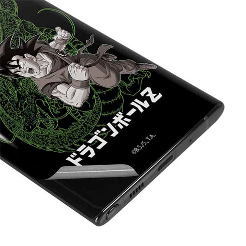 Dragon Ball Z Goku and Shenron Galaxy Note 10 Plus Skin