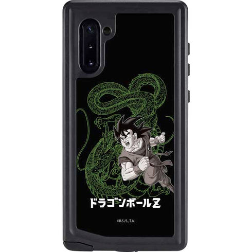 Dragon Ball Z Goku and Shenron Galaxy Note 10 Waterproof Case