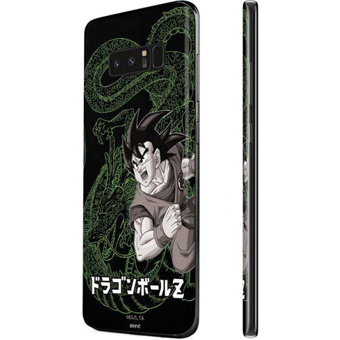 Dragon Ball Z Goku and Shenron Galaxy Note 8 Skin