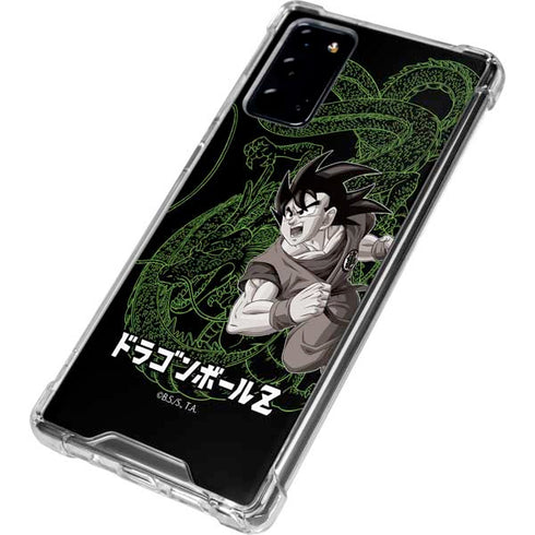 Dragon Ball Z Goku and Shenron Galaxy Note20 5G Clear Case