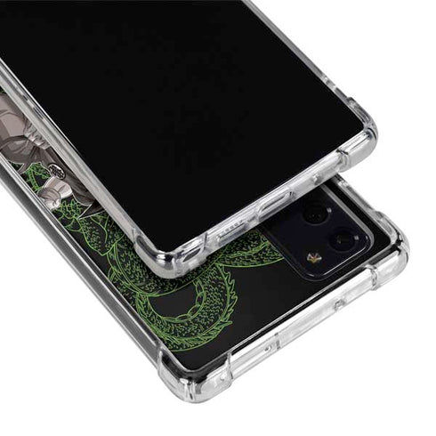 Dragon Ball Z Goku and Shenron Galaxy Note20 5G Clear Case