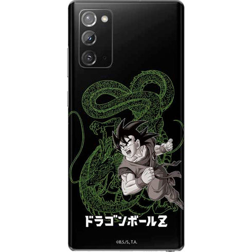 Dragon Ball Z Goku and Shenron Galaxy Note20 5G Skin