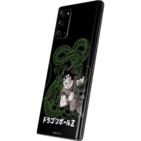 Dragon Ball Z Goku and Shenron Galaxy Note20 5G Skin