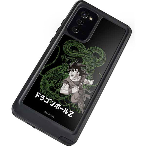 Dragon Ball Z Goku and Shenron Galaxy Note20 5G Waterproof Case