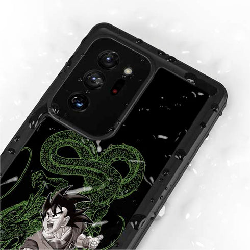 Dragon Ball Z Goku and Shenron Galaxy Note20 Ultra 5G Waterproof Case