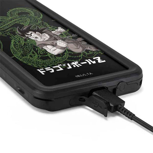 Dragon Ball Z Goku and Shenron Galaxy S20 Plus Waterproof Case