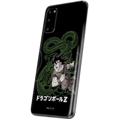 Dragon Ball Z Goku and Shenron Galaxy S20 Skin