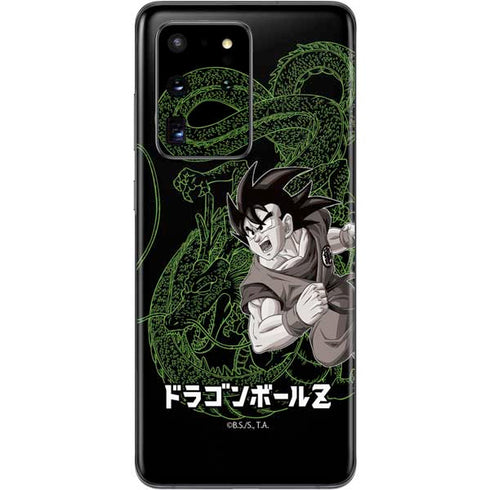 Dragon Ball Z Goku and Shenron Galaxy S20 Ultra 5G Skin