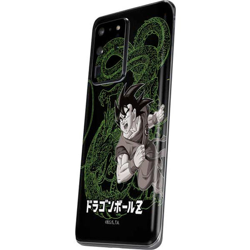 Dragon Ball Z Goku and Shenron Galaxy S20 Ultra 5G Skin