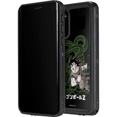 Dragon Ball Z Goku and Shenron Galaxy S20 Waterproof Case