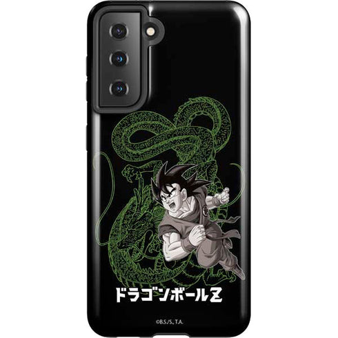 Dragon Ball Z Goku and Shenron Galaxy S21 5G Pro Case