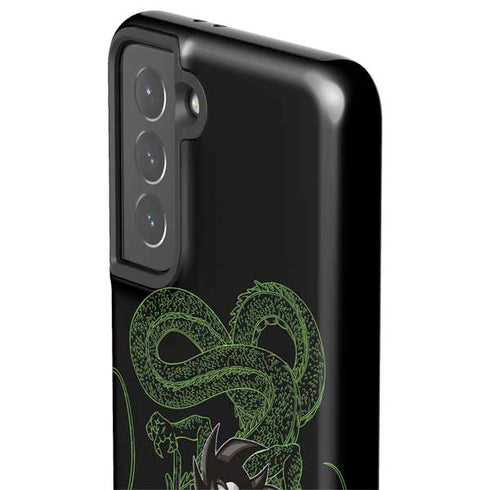 Dragon Ball Z Goku and Shenron Galaxy S21 5G Pro Case