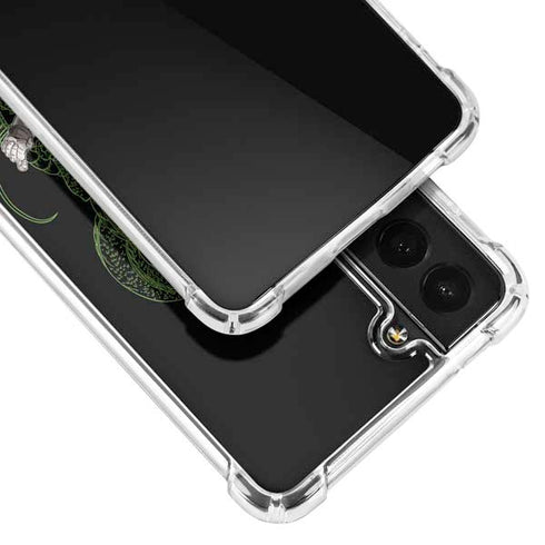 Dragon Ball Z Goku and Shenron Galaxy S21 FE Clear Case