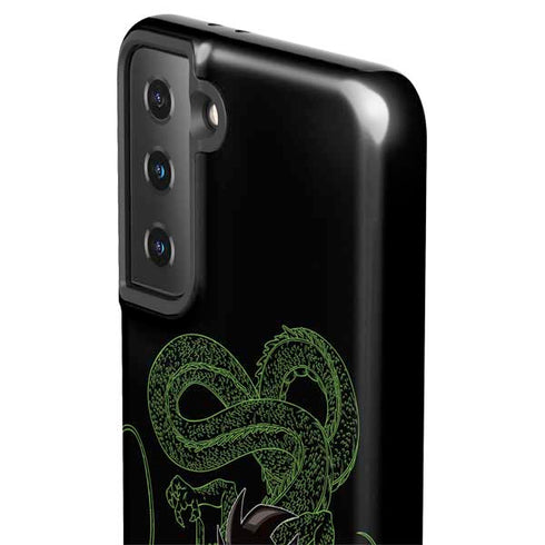 Dragon Ball Z Goku and Shenron Galaxy S21 FE Pro Case