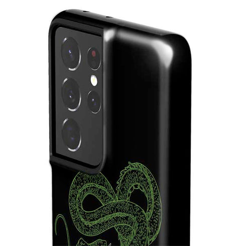 Dragon Ball Z Goku and Shenron Galaxy S21 Ultra 5G Pro Case