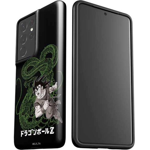 Dragon Ball Z Goku and Shenron Galaxy S21 Ultra 5G Pro Case