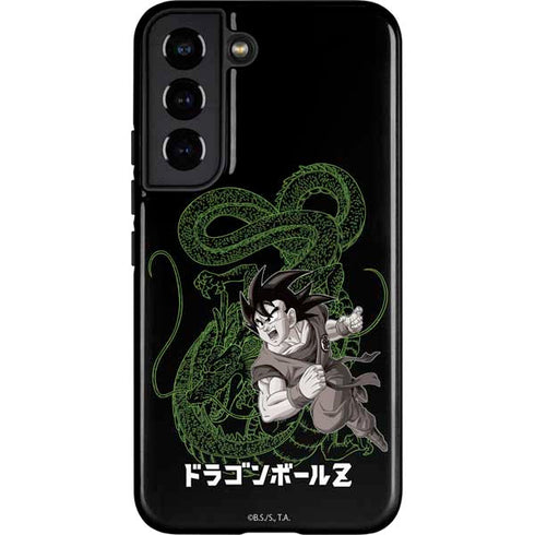 Dragon Ball Z Goku and Shenron Galaxy S22 Pro Case