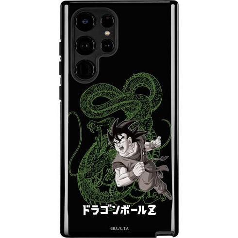 Dragon Ball Z Goku and Shenron Galaxy S22 Ultra Pro Case