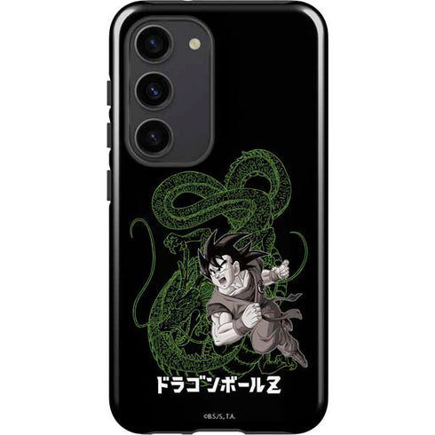Dragon Ball Z Goku and Shenron Galaxy S23 Pro Case