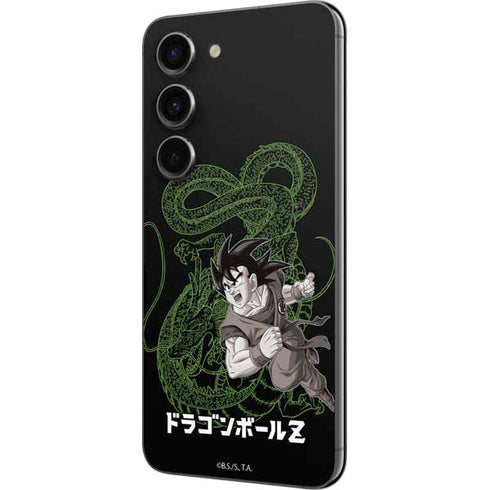 Dragon Ball Z Goku and Shenron Galaxy S23 Skin