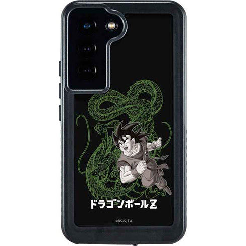 Dragon Ball Z Goku and Shenron Galaxy S23 Waterproof Case