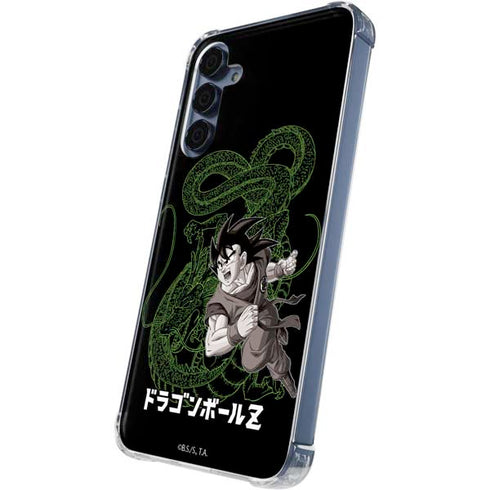 Dragon Ball Z Goku and Shenron Galaxy S24 Clear Case