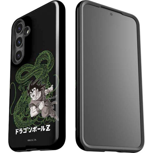 Dragon Ball Z Goku and Shenron Galaxy S24 Plus Impact Case