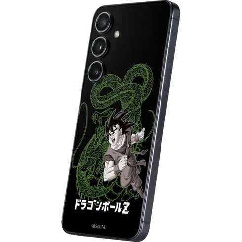 Dragon Ball Z Goku and Shenron Galaxy S24 Skin