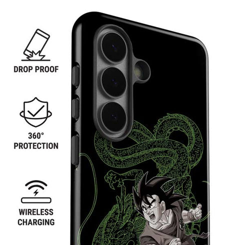Dragon Ball Z Goku and Shenron Galaxy S26 Impact Case