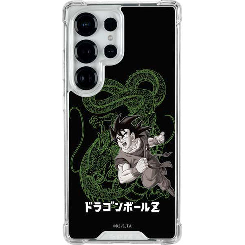 Dragon Ball Z Goku and Shenron Galaxy S26 Ultra Clear Case