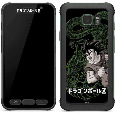 Dragon Ball Z Goku and Shenron Galaxy S7 Active Skin
