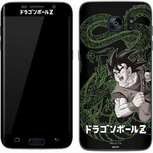 Dragon Ball Z Goku and Shenron Galaxy S7 Skin