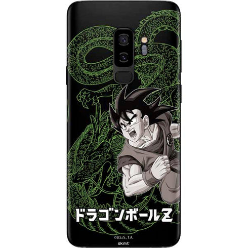 Dragon Ball Z Goku and Shenron Galaxy S9 Plus Skin