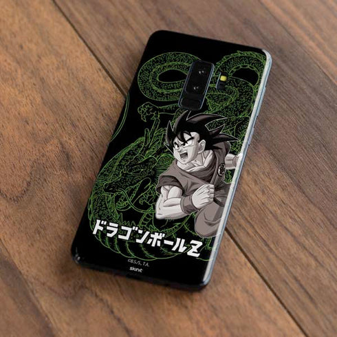 Dragon Ball Z Goku and Shenron Galaxy S9 Plus Skin