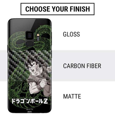 Dragon Ball Z Goku and Shenron Galaxy S9 Skin