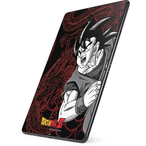 Dragon Ball Z Goku and Shenron Samsung Galaxy Tab Skin