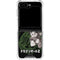 Dragon Ball Z Goku and Shenron Galaxy Z Flip6 Clear Case