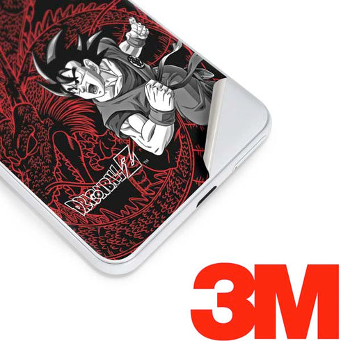 Dragon Ball Z Goku and Shenron Google Pixel 3 Skin