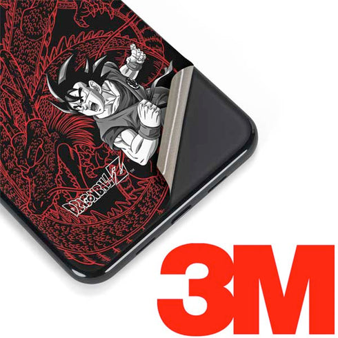 Dragon Ball Z Goku and Shenron Google Pixel 3a Skin