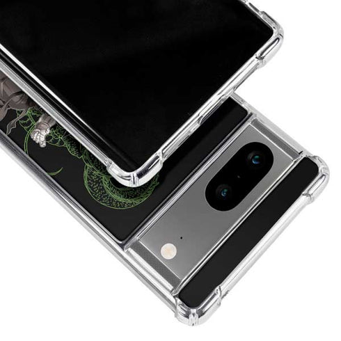 Dragon Ball Z Goku and Shenron Google Pixel 8 Clear Case