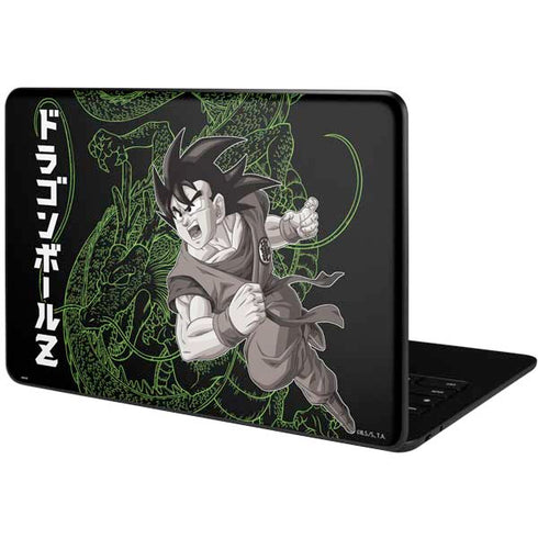 Dragon Ball Z Goku and Shenron Google Pixelbook Go Skin