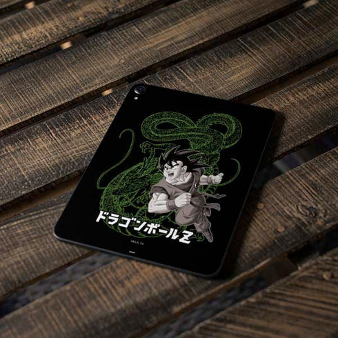 Dragon Ball Z Goku and Shenron Apple iPad Pro Skin