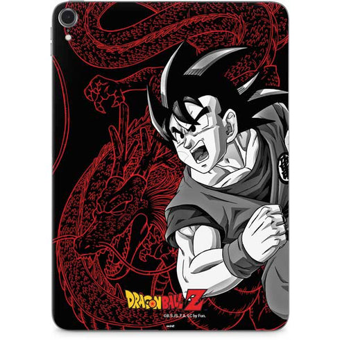 Dragon Ball Z Goku and Shenron Apple iPad Pro Skin