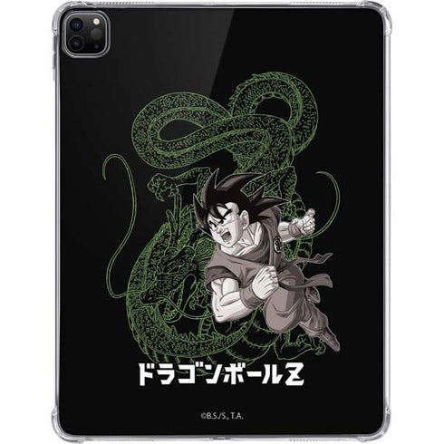 Dragon Ball Z Goku and Shenron iPad Pro 11in (2024) Clear Case